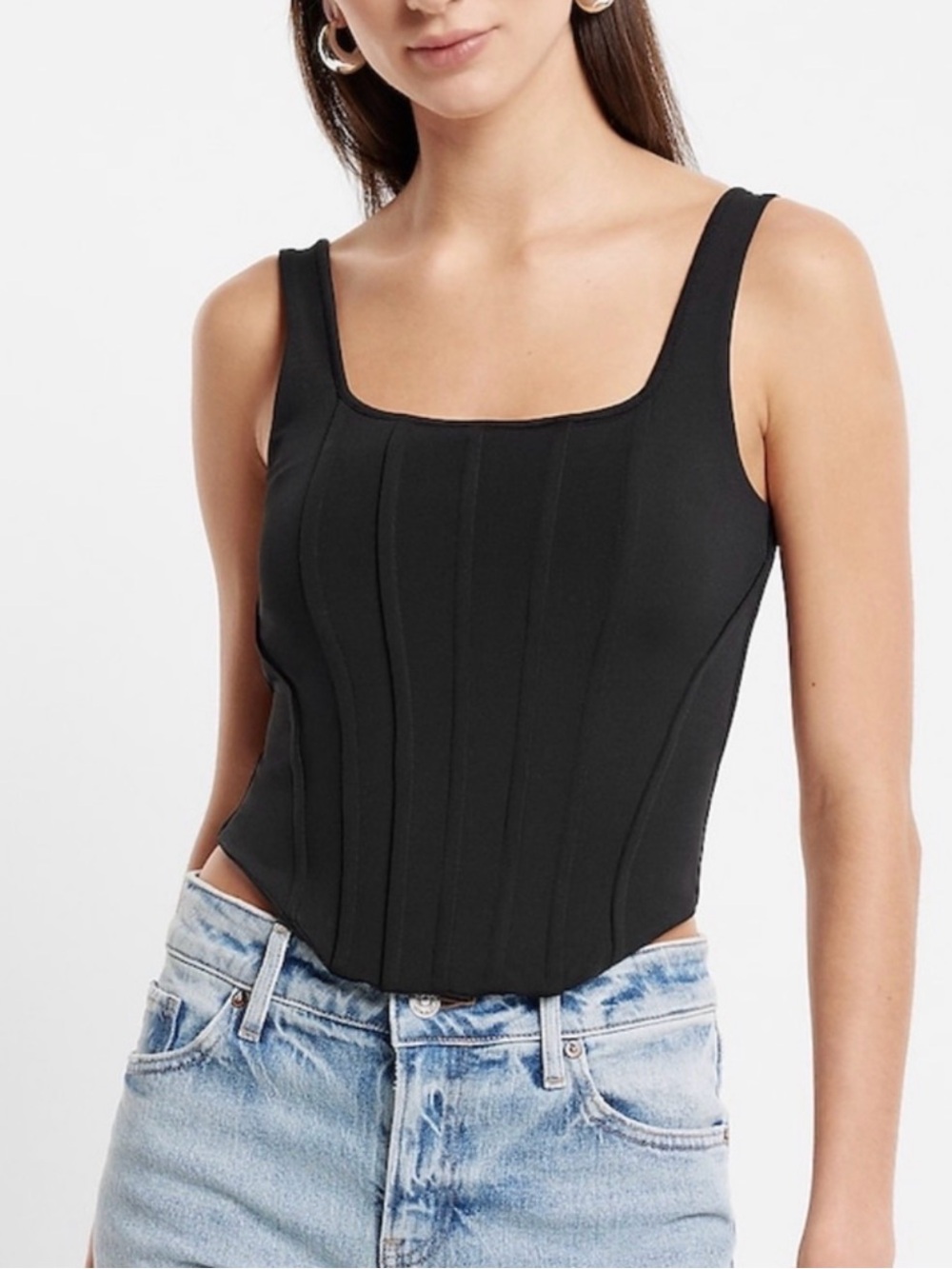 Express Body Contour Corset Women’s Tank Top Size Small